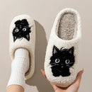Pantufa Gatinho Barney - Solado Antiderrapante - Eleganzi