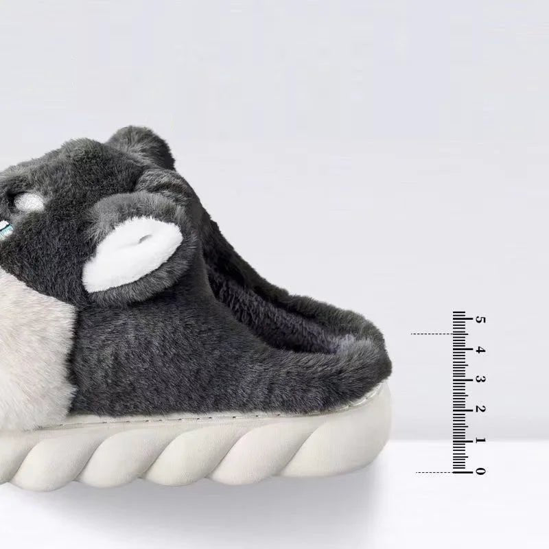 Pantufa Husky - Solado Antiderrapante - Eleganzi