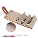 Super Organizador Portátil para 3 Óculos - Eleganzi