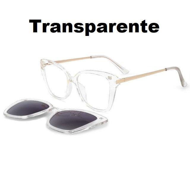 Óculos Gatinho Clip On Jade (2 em 1) - Image