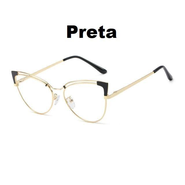 Armação de Óculos Gatinho Agatha - Eleganzi