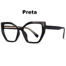 Armação de Óculos Gatinho Ayla - Eleganzi