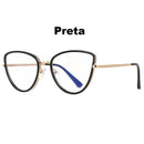 Armação de Óculos Gatinho Ravena - Eleganzi