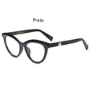 Armação de Óculos Gatinho Shirley - Eleganzi