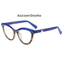 Armação de Óculos Gatinho Shirley - Eleganzi