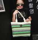 Bolsa de Ombro Listrada - Eleganzi