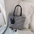 Bolsa de Ombro Listrada La Grace - Eleganzi