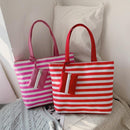 Bolsa de Ombro Listrada La Grace - Eleganzi