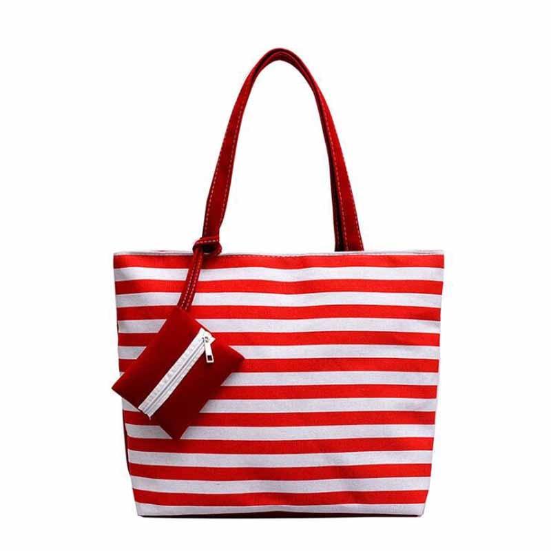 Bolsa de Ombro Listrada La Grace - Eleganzi