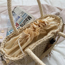 Bolsa Transversal de Palha Ipanema - Eleganzi