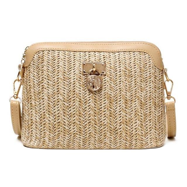 Bolsa Transversal de Palha March - Eleganzi