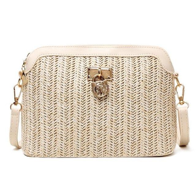 Bolsa Transversal de Palha March - Eleganzi