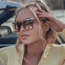 Óculos de Sol Quadrado Valerie