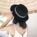 Chapéu Feminino Booter com Pérolas - Eleganzi