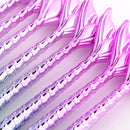 Kit 10 Pincéis de Maquiagem Sereia - Eleganzi