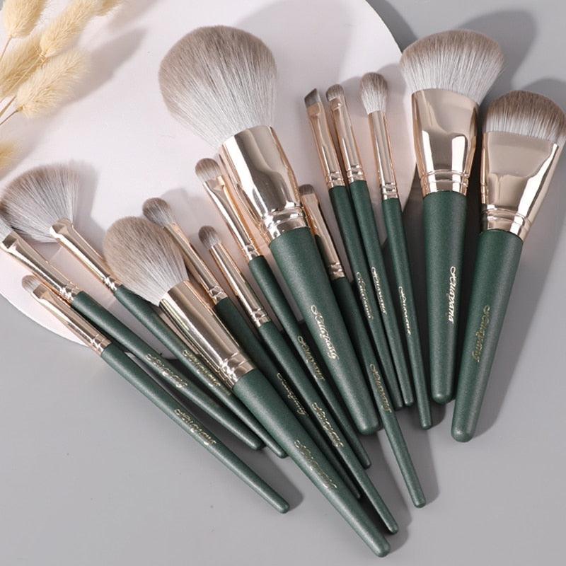 Kit 14 Pincéis de Maquiagem - Eleganzi