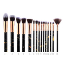 Kit 15 Pincéis de Maquiagem - Eleganzi