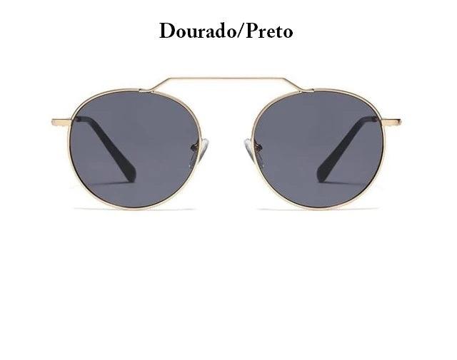 Óculos de Sol Clássico Oval Lançamento - Eleganzi