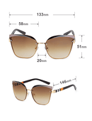 Óculos de Sol Gatinho Ravena - Eleganzi