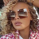 Óculos de Sol Quadrado Edith - Eleganzi