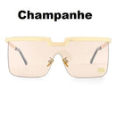 Óculos de Sol Quadrado Valerie - Eleganzi