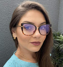 Óculos Gatinho Clip On Cléo (2 em 1) - Eleganzi