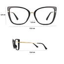 Óculos Gatinho Clip On Cléo (2 em 1) - Eleganzi