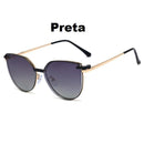 Óculos Gatinho Clip on Lara (2 em 1) - Eleganzi