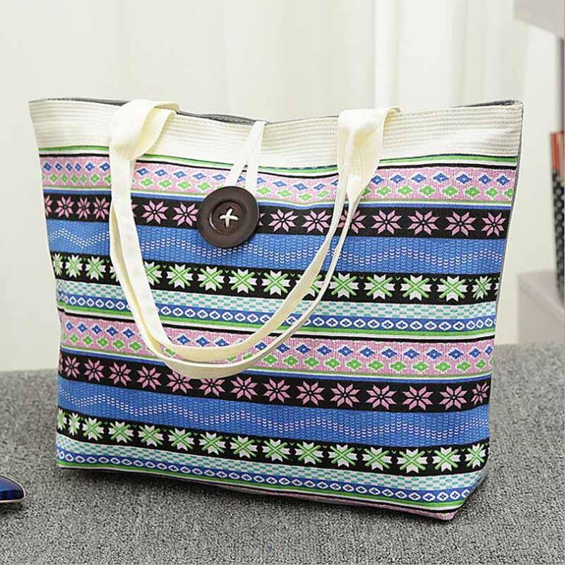 Bolsa de Ombro Listrada