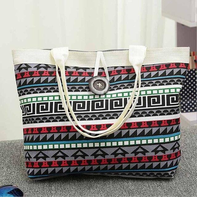 Bolsa de Ombro Listrada
