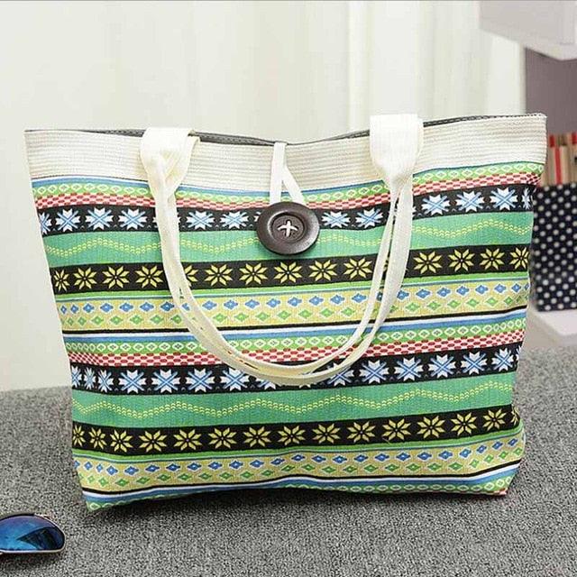 Bolsa de Ombro Listrada