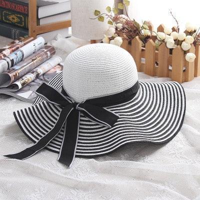Chapéu Feminino Floppy Listrado Jane