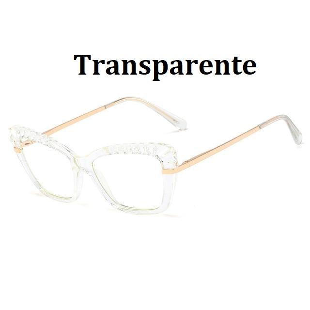 Armação de Óculos Gatinho Fashion