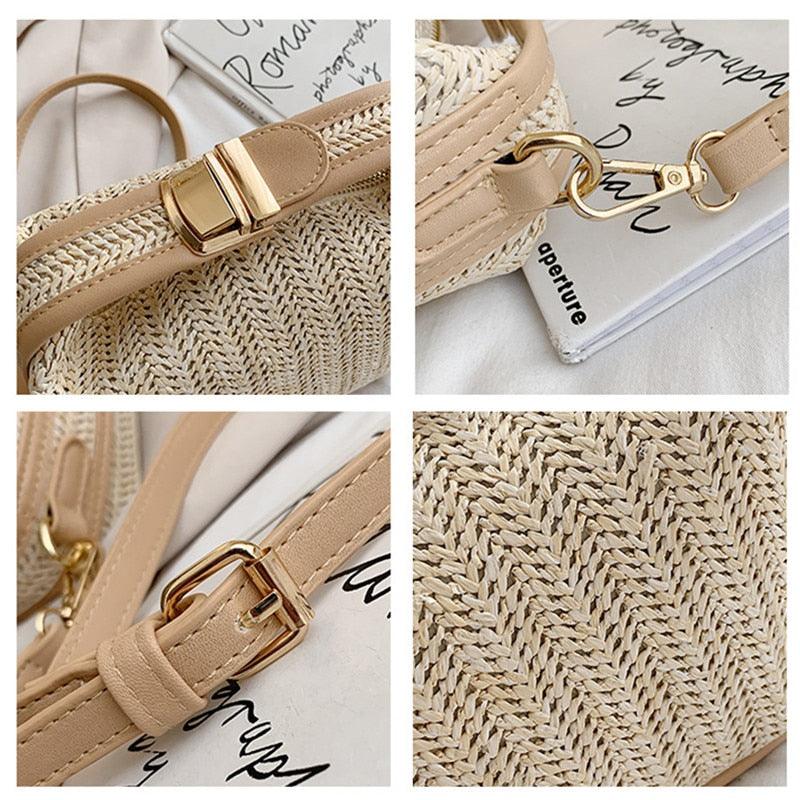 Bolsa Transversal de Palha Mary