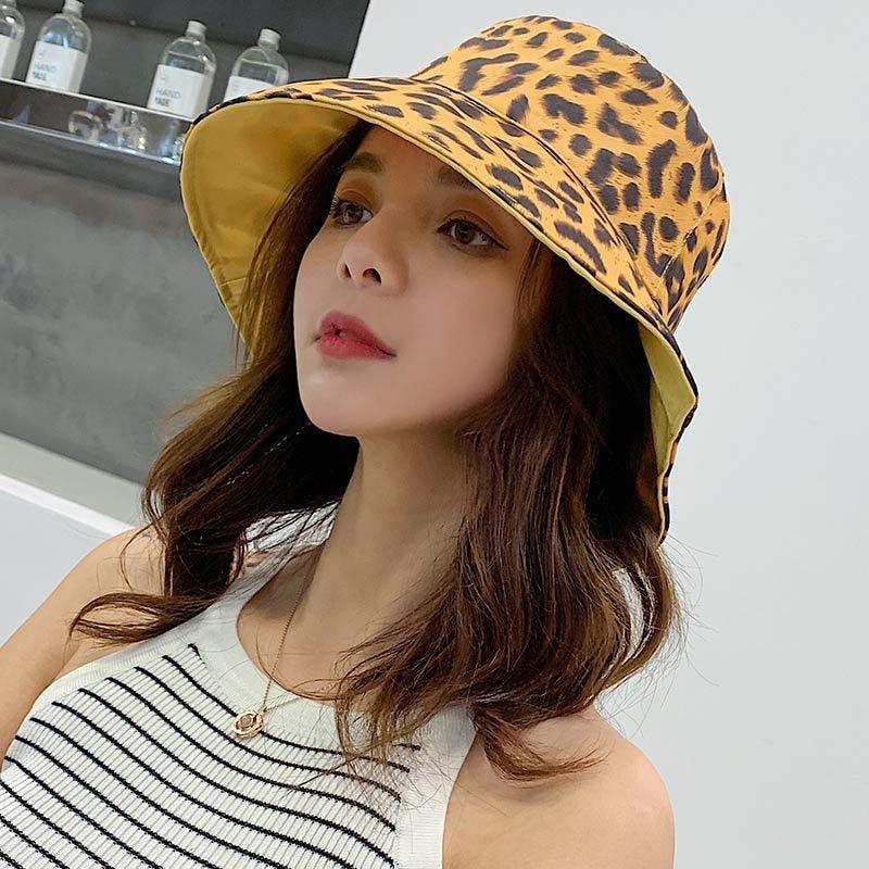 Chapéu Feminino Bucket Leopard
