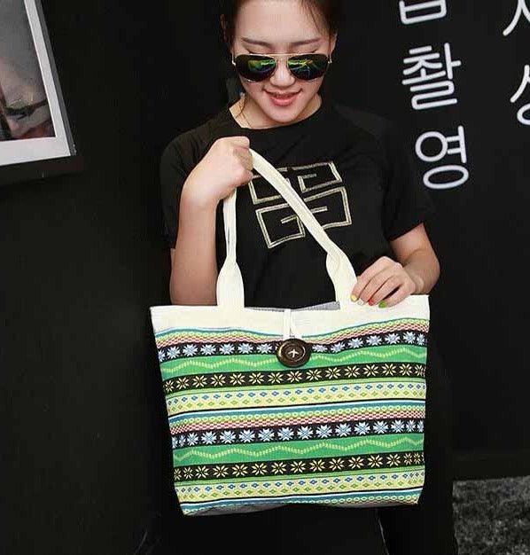 Bolsa de Ombro Listrada