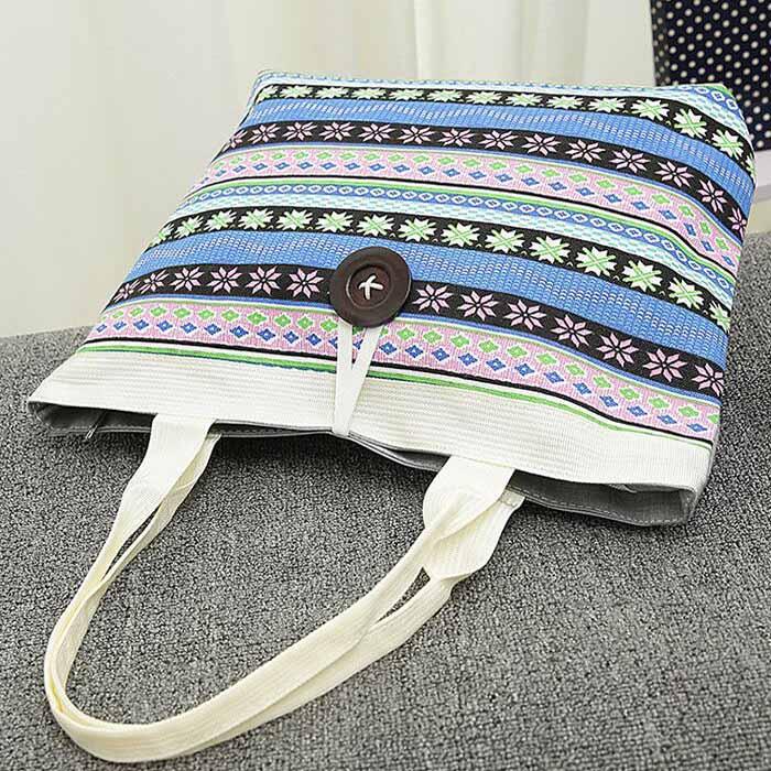 Bolsa de Ombro Listrada