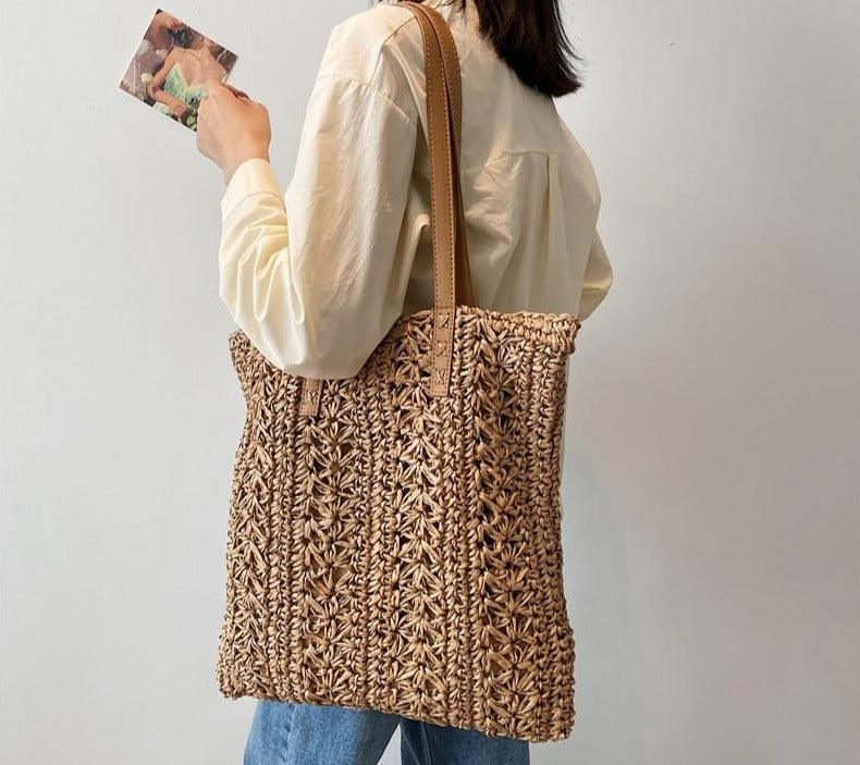 Bolsa de Ombro Palha Miami