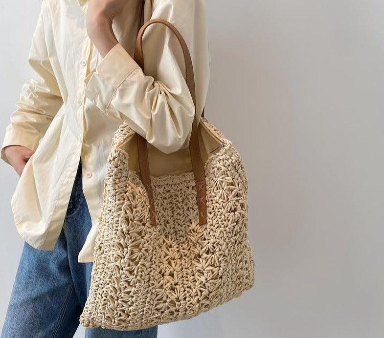 Bolsa de Ombro Palha Miami